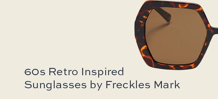 60s Retro Inspired Sunglasses