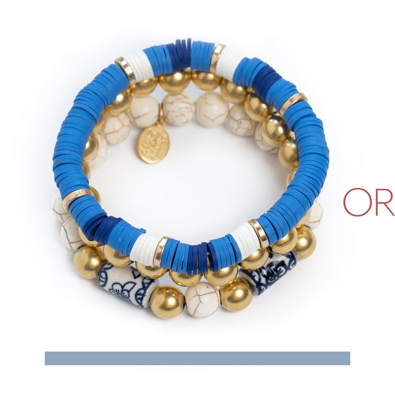 Blue & White Savannah Stack