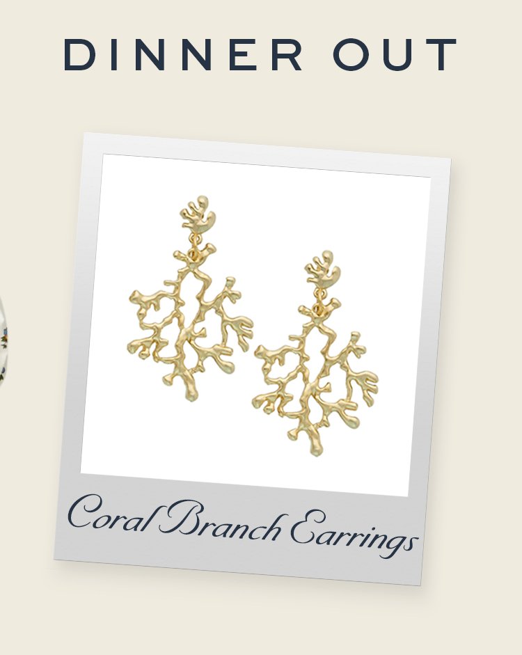 Coral Branch Earrings