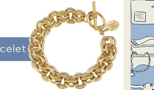 Double Link Chain Bracelet