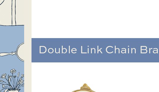 Double Link Chain Bracelet