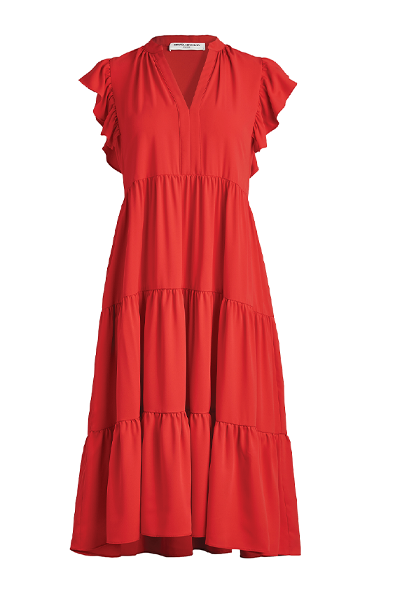 Regulart Fit O-Neck Short Dress