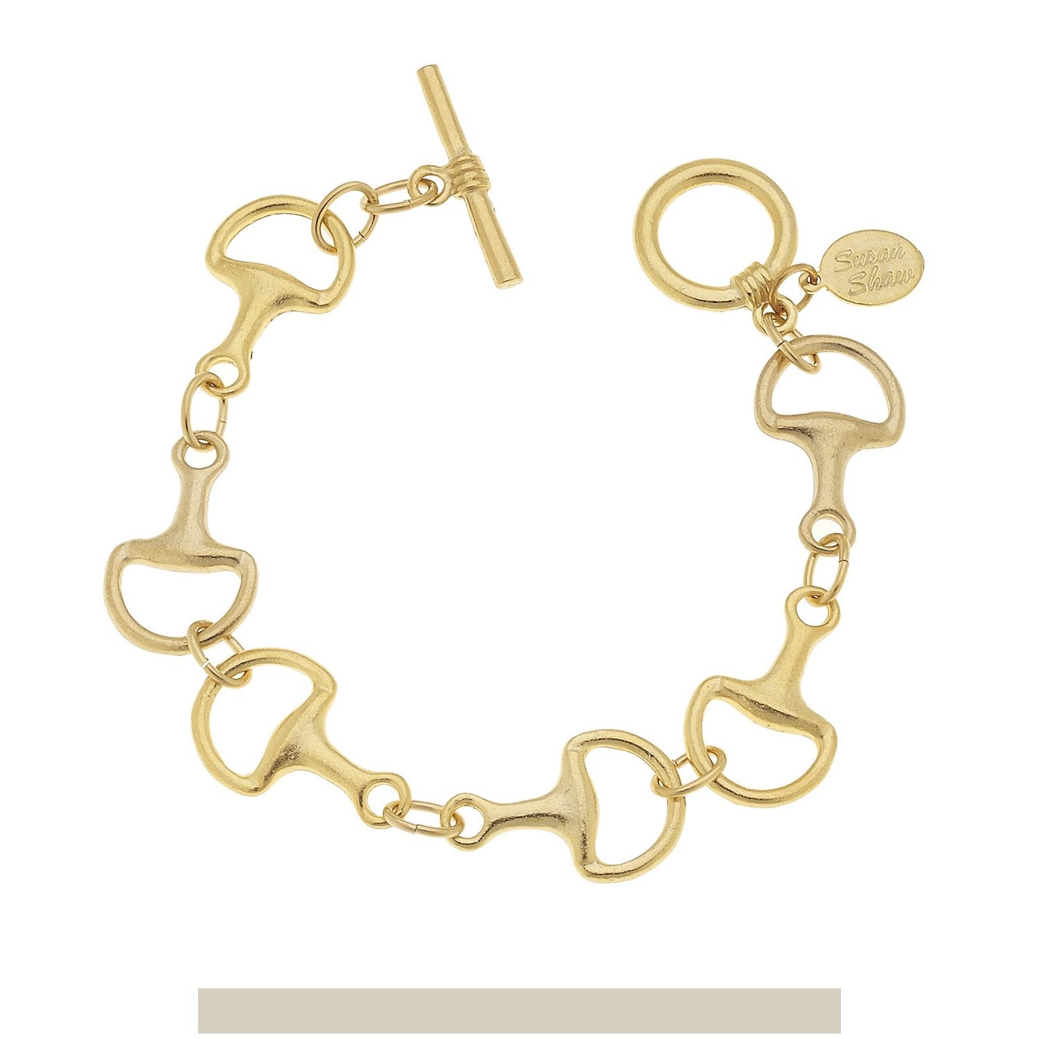 Horse Bit Toggle Bracelet