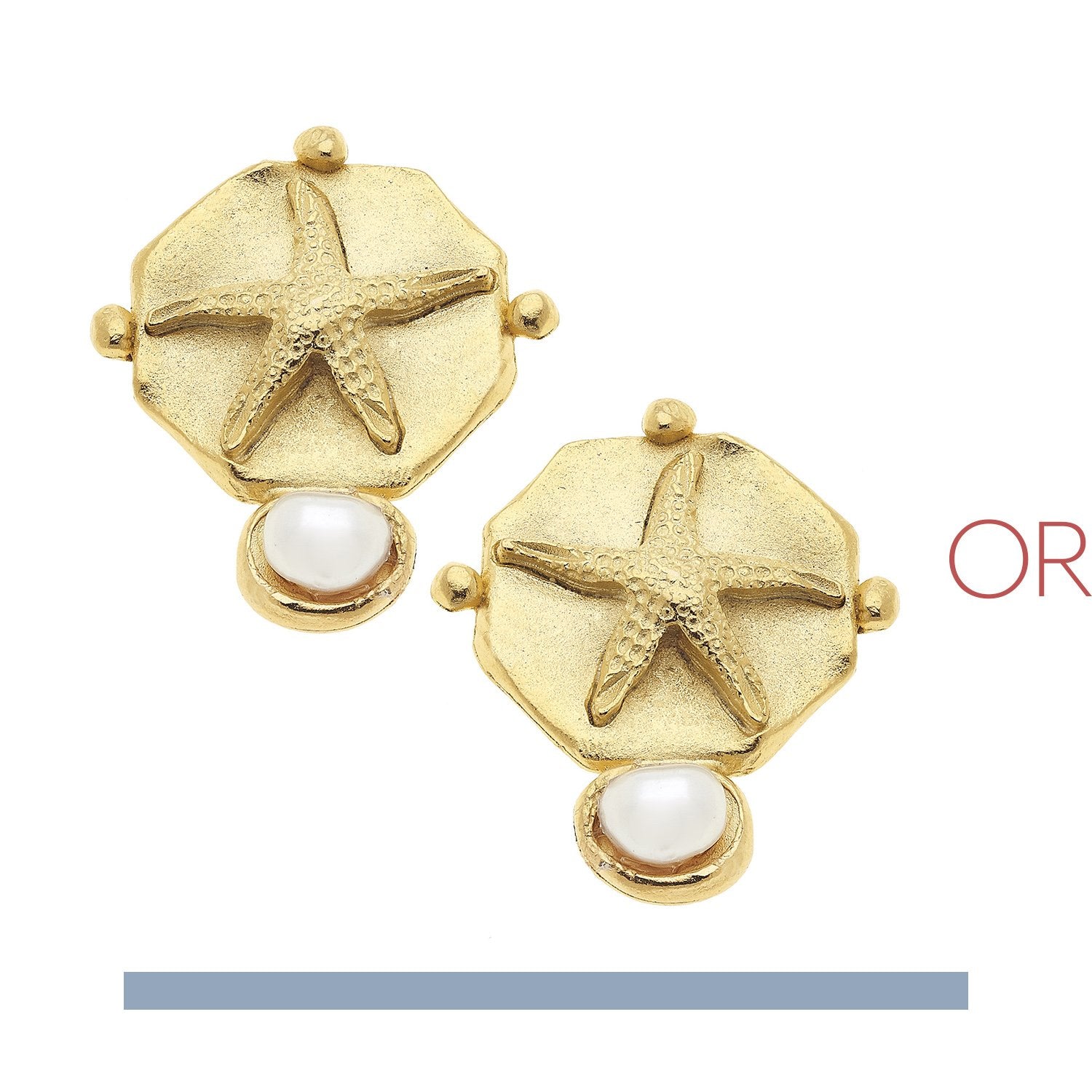 Add a title or taglinePearl Starfish Studs