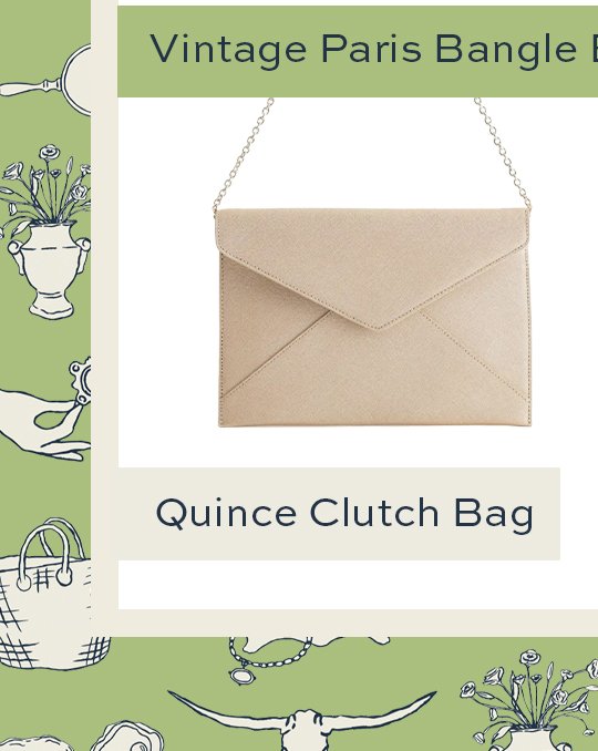 Quince Clutch Bag