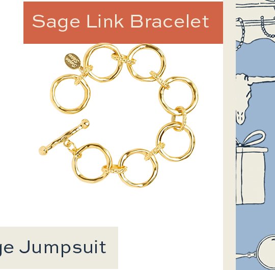 Sage Link Bracelet