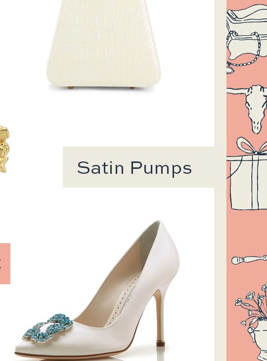 Satin Pumps