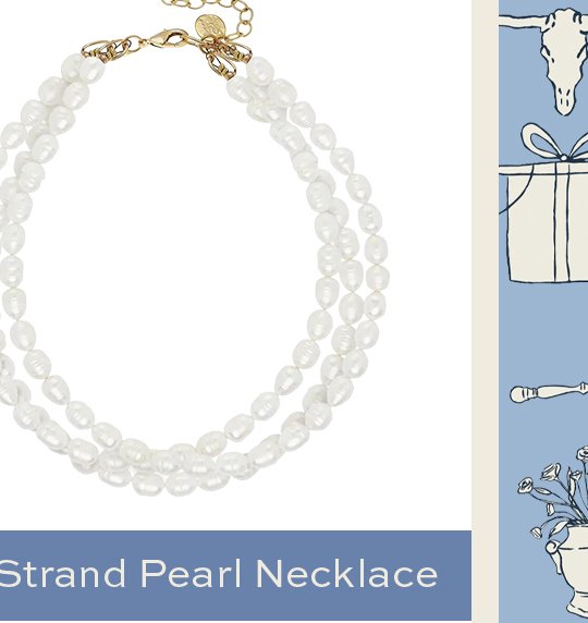 Triple Strand Pearl Necklace