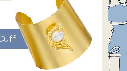 Villa Artemis Pearl Cuff