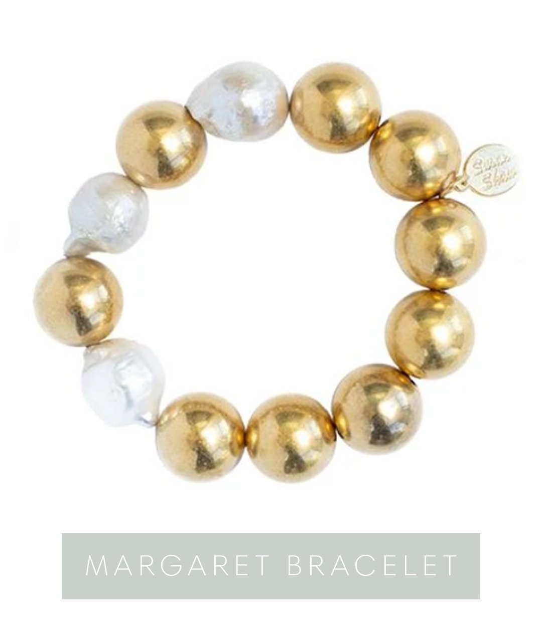Add a titlMargaret Baroque Pearl Bracelete or tagline