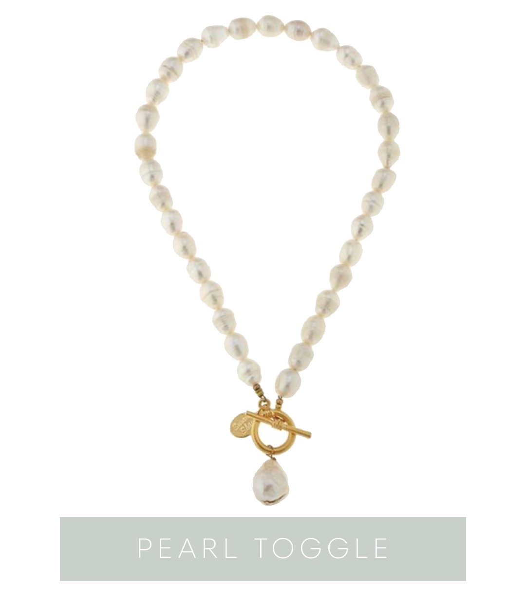 Pearl Toggle Necklace